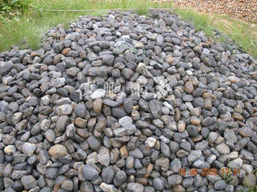 Cobblestone5-8cm Black stone